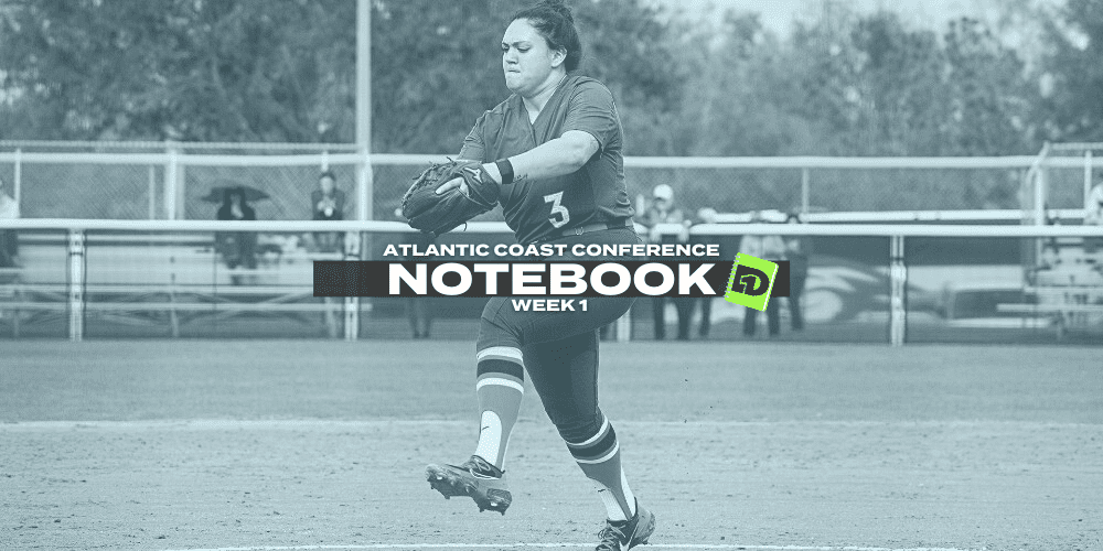 Acc Notebook Week 1 D1softball