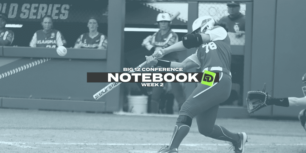 Big 12 Notebook Week 2 D1softball