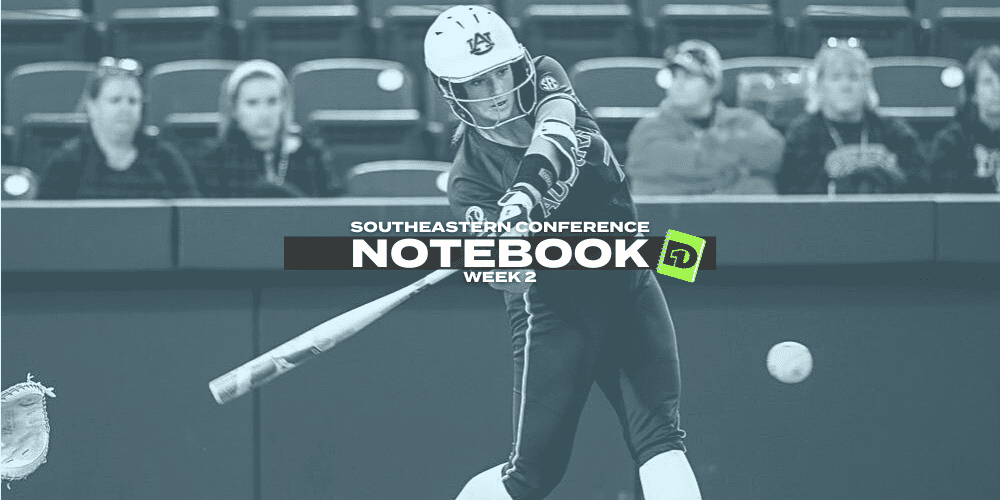 Sec Notebook Week 2 D1softball