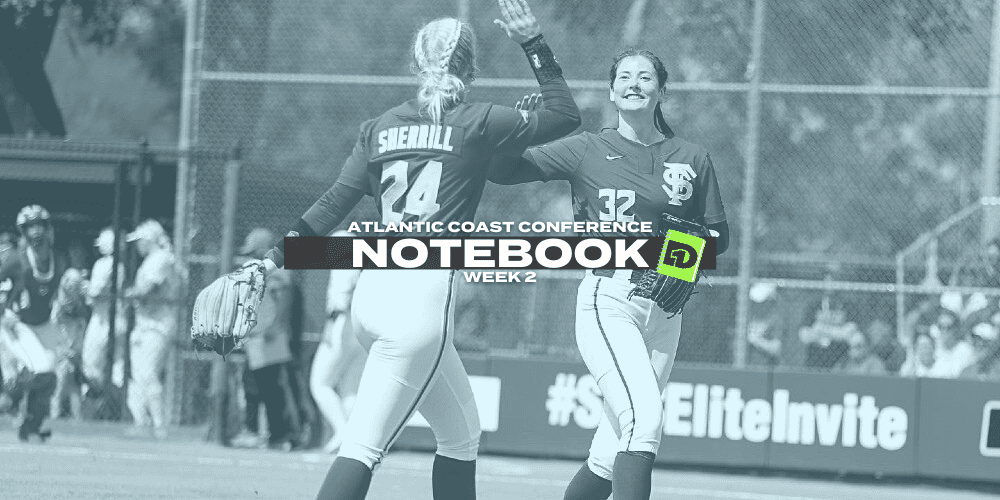 Acc Notebook Week 2 D1softball